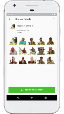 Stickers Morocco android App screenshot 1