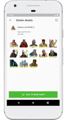 Stickers Morocco android App screenshot 3