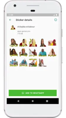 Stickers Morocco android App screenshot 5